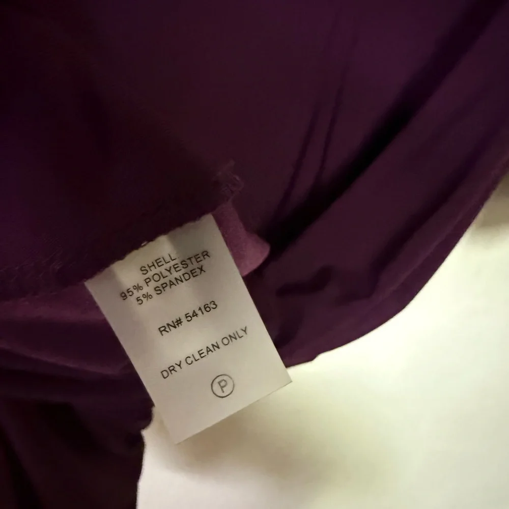 Tommy Hilfiger Women's Purple Bell Sleeved Dress *NEW* Sz 12 - Picture 7 of 8